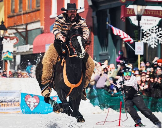 Skijoring